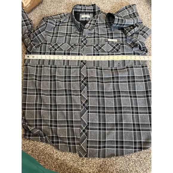 Magellan Outdoors Backpacker Plaid Shirt Men's Classic Fit Moisture Wicking 3XL - Picture 5 of 8